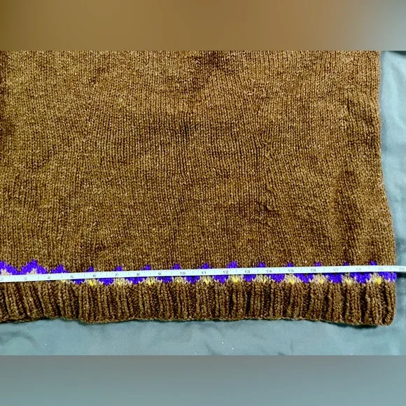 EUC Fair Isle Wool Sweater - Picture 7 of 9